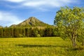 Arvyakryaz is a mountain in the Southern Urals, in the Beloretsk region of the Republic of Bashkortostan. Royalty Free Stock Photo