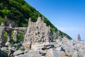 Arx castle on Swedish coast Royalty Free Stock Photo