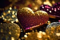 As a background, hearts. notion of Valentines Day Royalty Free Stock Photo