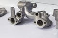 casted aluminium gravity die casting parts for automotive Royalty Free Stock Photo