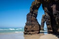 As Catedrais beach - Beach of the Cathedrals - Galicia, Spain Royalty Free Stock Photo