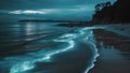 As dawn approaches the bioluminescent waves slowly start to fade leaving a magical memory of the previous night