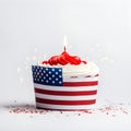 Celebrate Independence Day with Mouthwatering USA Style Cupcakes, A Delicious Salute to the Land of the Free.AI
