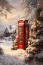 Enchanting Winter Wonderland: A British Garden Adventure in a Vi