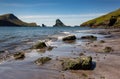 Exploring the beautiful shorelines of Faroe Islands