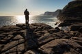 Exploring the beautiful shorelines of Faroe Islands