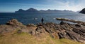 Exploring the beautiful shorelines of Faroe Islands