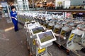 Electric vehicles in Airport Terminal