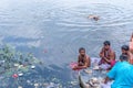 As per Bengali beliefs, celebrations for Durga Puja begin with Mahalaya