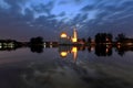 Floating Mosque at Dawn Royalty Free Stock Photo