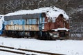 Abandoned Diesel EMD Locomotive - Baltimore & Ohio Railroad - West Virginia