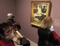 Masked Visitors Study Degas Masterpiece at Met Fifth Avenue Exhibit in 2024