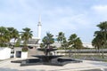 As Syakirin Mosque, Kuala Lumpur, Malaysia, 31 March 2019: Modern mosque built 1996 Kuala Lumpur