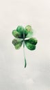 Lucky Charms: A Whimsical Illustration of Irish Heritage and Une Royalty Free Stock Photo