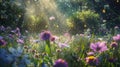 As the wildflower bloom bursts open watch in awe as the colors intensify and the landscape transforms into a fairy tale