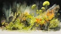 Alien Greenery in a Tumultuous Sea: A Deep Apocalyptic Nature Jo