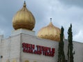 Sikh Temple Architecture in Texas Royalty Free Stock Photo