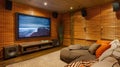 As you wind down for the night and head to the entertainment room youre greeted by a wallmounted TV that seems to blend