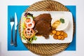 Asado Negro Venezuelan typical food Royalty Free Stock Photo