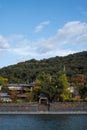 Asagiri Street Along Uji River Scenery