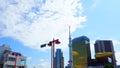 Asahi Beer Hall designer Philippe Starck, the buildings of the Asahi Breweries. Tokyo Skytree and