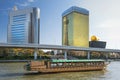 Asahi Beer Hall with the Asahi Flame by Philippe Starck in Tokyo, Japan