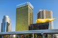 Asahi Beer Hall with the Asahi Flame by Philippe Starck in Tokyo, Japan