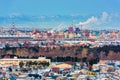 Asahikawa, Japan cityscape in Hokkaido Royalty Free Stock Photo