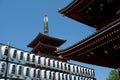 Asakusa Senso Buddhist temple, Tokyo, Japan Royalty Free Stock Photo