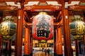 Asakusa Sensoji TempleÃ¢â¬â¢s Kaminarimon gate Royalty Free Stock Photo