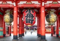 ASAKUSA,TOKYO,JAPAN JANUARY 12, 2020 : Asakusa Dera Senso-ji is the oldest Buddhist temple in Tokyo. Originally founded in 645, it Royalty Free Stock Photo