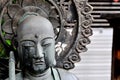 Close up picture of the Jizo Bosatsu statue at the Senso-ji Temple in Tokyo, Japan Royalty Free Stock Photo