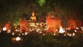 Asalha Bucha Day, Chiangmai, Thailand.