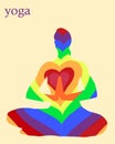 Asana yoga Royalty Free Stock Photo