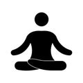 Asanas Isolated Vector icon which can easily modify or edit