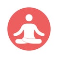 Asanas Isolated Vector icon which can easily modify or edit