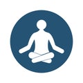 Asanas Isolated Vector icon which can easily modify or edit