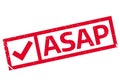 Asap rubber stamp