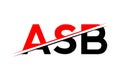 ASB Triangle Letter Logo A Sharp & Geometric Vector Design Featuring a Sleek Triangle Shape Identity