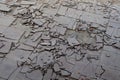 Asbestos floor tiles Royalty Free Stock Photo