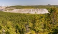 Asbestos mine view from Coleraine Park