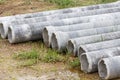 Asbestos pipe for construction job