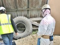 Asbestos-103 Royalty Free Stock Photo