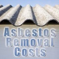Asbestos removal concept image Royalty Free Stock Photo