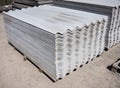 Asbestos slate roofing sheets