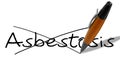 Asbestosis concept with pencil deleting text Royalty Free Stock Photo