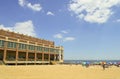 Asbury Park Beach Scene Royalty Free Stock Photo
