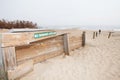 Asbury Park, NJ, USA - December 02, 2018 - Damage to boardwalk from Superstorm Sandy Royalty Free Stock Photo