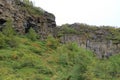 The Asbyrgi Canyon in north Iceland Royalty Free Stock Photo