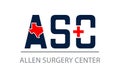 ASC Allen surgery center logo template Royalty Free Stock Photo